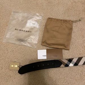 Burberry men’s belt